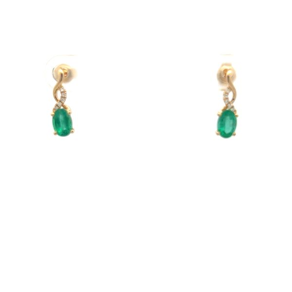 TWIST EMERALD EARRINGS Miller's Fine Jewelers Moses Lake, WA