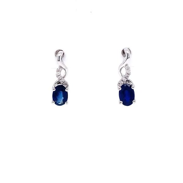 OVAL SAPPHIRE EARRINGS Miller's Fine Jewelers Moses Lake, WA