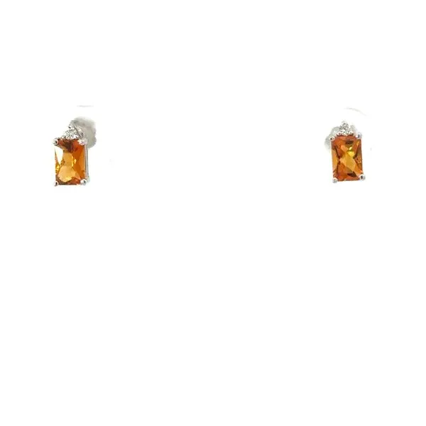 RECTANGLE CUT CITRINE EARRINGS Miller's Fine Jewelers Moses Lake, WA