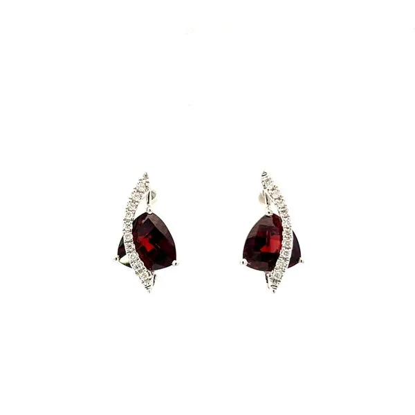 TRILLION GARNET EARRINGS Miller's Fine Jewelers Moses Lake, WA