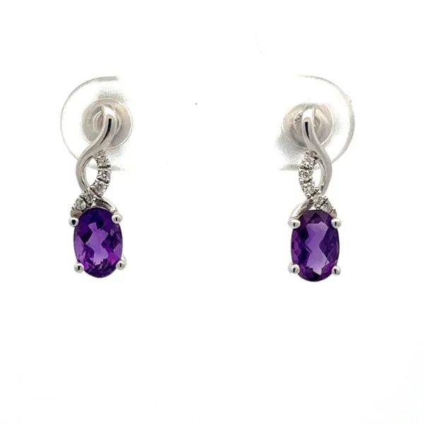 TWIST AMETHYST EARRINGS Miller's Fine Jewelers Moses Lake, WA