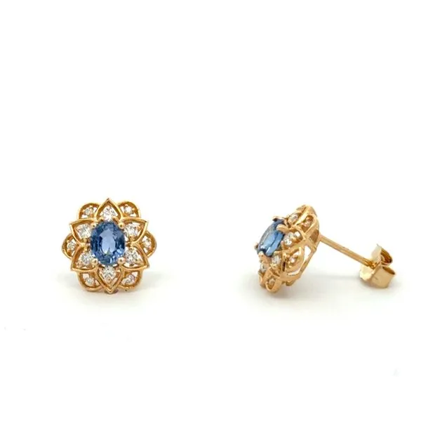 CEYLON SAPPHIRE EARRINGS Miller's Fine Jewelers Moses Lake, WA