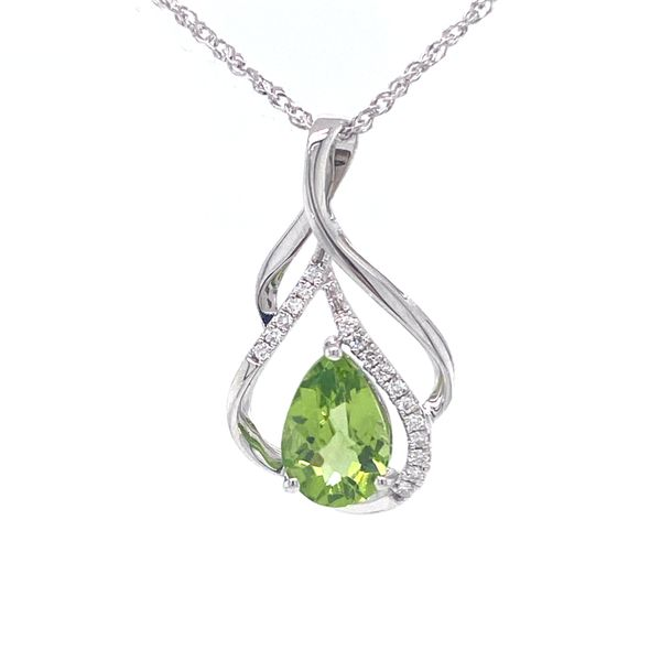 PEAR SHAPE PERIDOT NECKLACE Miller's Fine Jewelers Moses Lake, WA