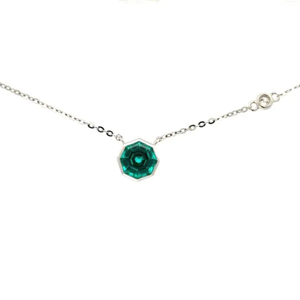OCTAGON PARAIBA TOURMALINE NECKLACE Miller's Fine Jewelers Moses Lake, WA