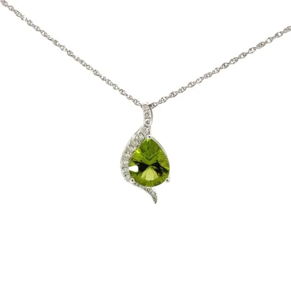 PEAR SHAPE PERIDOT NECKLACE Miller's Fine Jewelers Moses Lake, WA