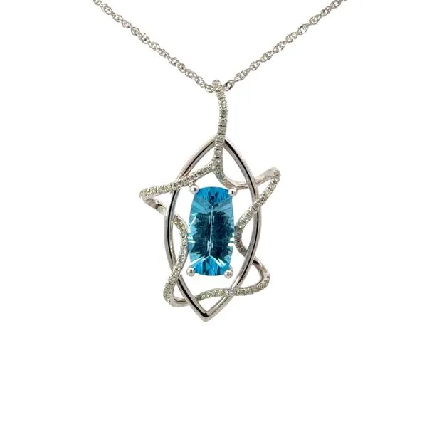 SWISS BLUE TOPAZ NECKLACE Miller's Fine Jewelers Moses Lake, WA