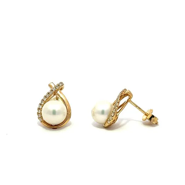 GOLD PEARL EARRINGS Miller's Fine Jewelers Moses Lake, WA