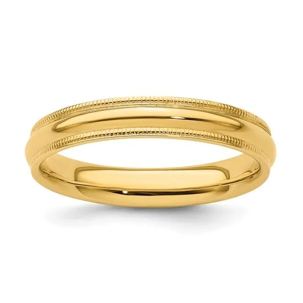 MILGRAIN GOLD BAND Miller's Fine Jewelers Moses Lake, WA