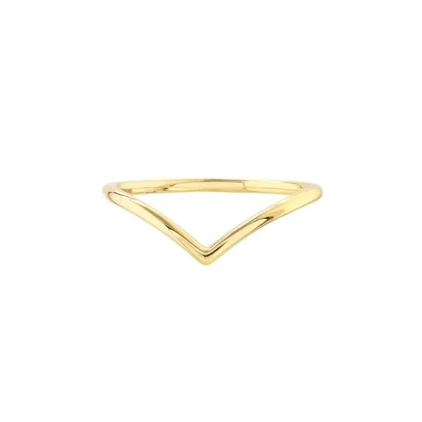 V SHAPE GOLD RING Miller's Fine Jewelers Moses Lake, WA