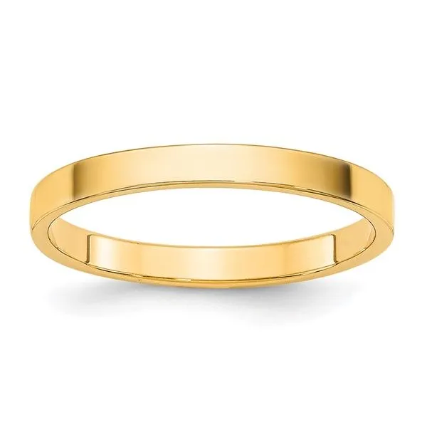 FLAT GOLD BAND Miller's Fine Jewelers Moses Lake, WA