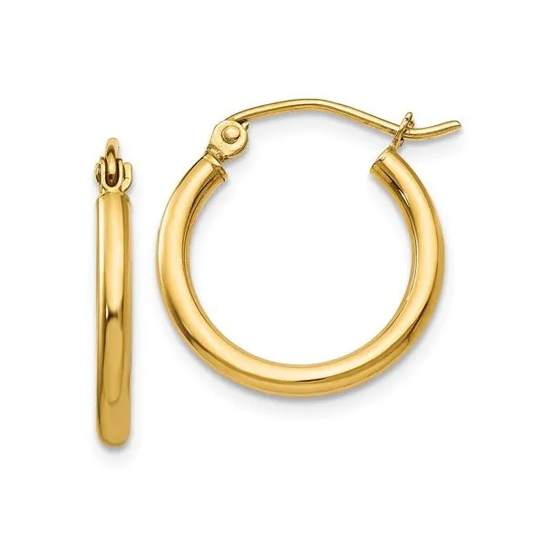 YELLOW GOLD HOOPS Miller's Fine Jewelers Moses Lake, WA