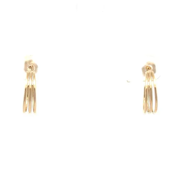 TRIPLE WIRE GOLD EARRINGS Miller's Fine Jewelers Moses Lake, WA