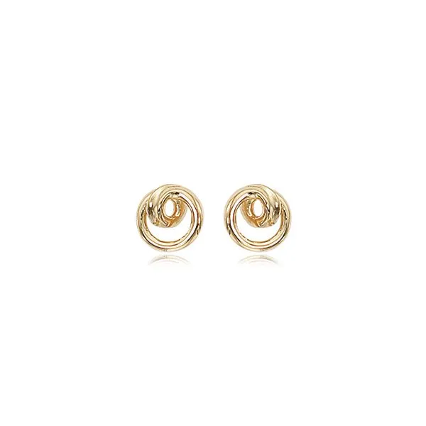 CURLY Q GOLD STUDS Miller's Fine Jewelers Moses Lake, WA