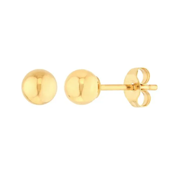 GOLD BALL STUDS Miller's Fine Jewelers Moses Lake, WA