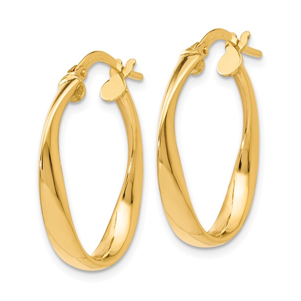 GOLD OVAL HOOPS Miller's Fine Jewelers Moses Lake, WA