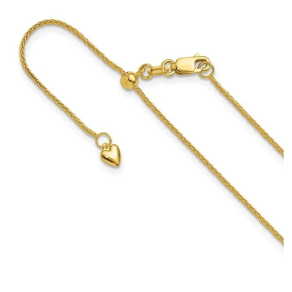 ADJUSTABLE GOLD WHEAT CHAIN Miller's Fine Jewelers Moses Lake, WA