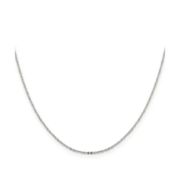 SILVER FLAT CABLE CHAIN Miller's Fine Jewelers Moses Lake, WA