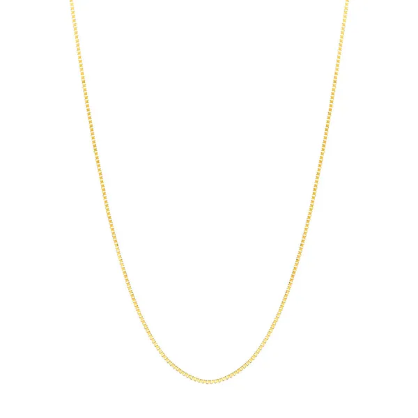 GOLD PLATED ADJUSTABLE BOX CHAIN Miller's Fine Jewelers Moses Lake, WA