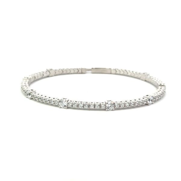 CUBIC ZIRCONIA FLEXI BRACELET Miller's Fine Jewelers Moses Lake, WA