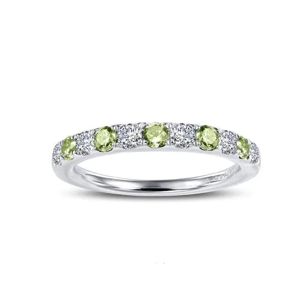 PERIDOT & CUBIC ZIRCONIA BAND Miller's Fine Jewelers Moses Lake, WA