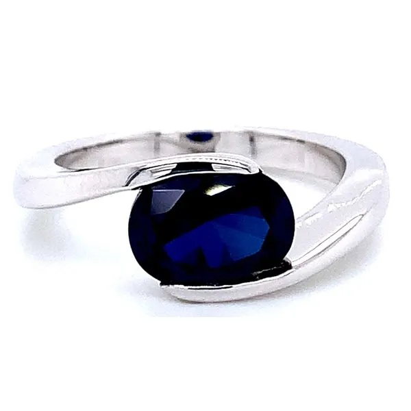 SILVER SAPPHIRE RING Miller's Fine Jewelers Moses Lake, WA