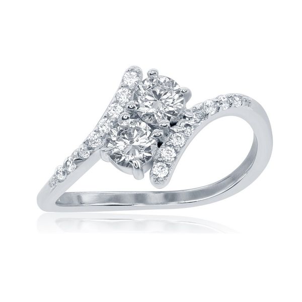 SILVER CUBIC ZIRCONIA RING Miller's Fine Jewelers Moses Lake, WA