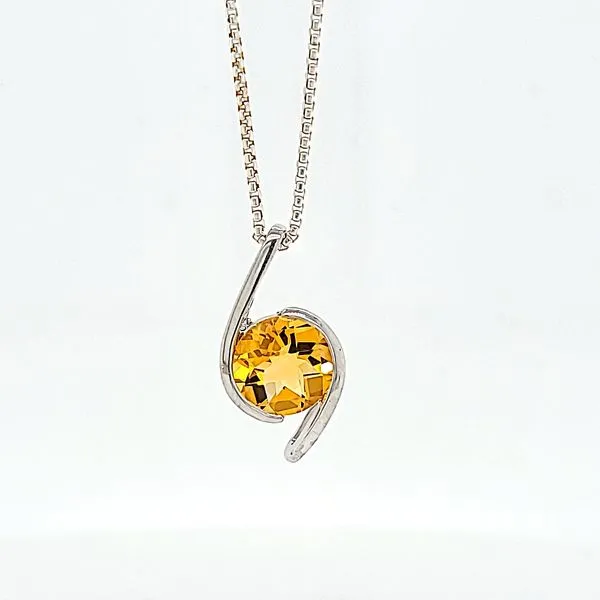 SILVER CITRINE NECKLACE Miller's Fine Jewelers Moses Lake, WA