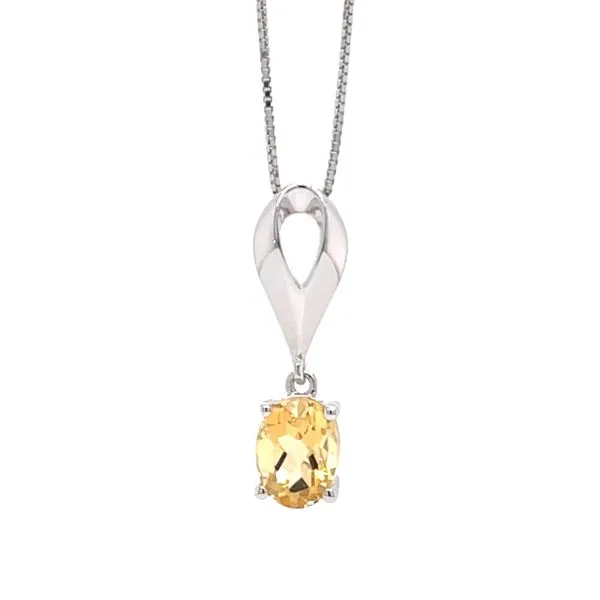 SILVER CITRINE NECKLACE Miller's Fine Jewelers Moses Lake, WA