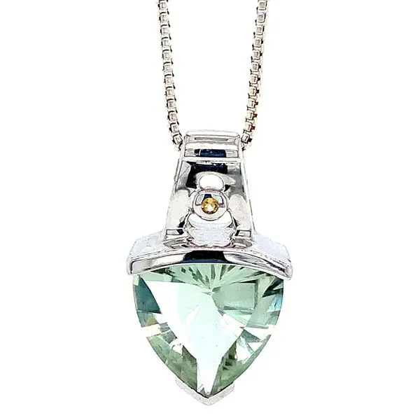 GREEN QUARTZ NECKLACE Miller's Fine Jewelers Moses Lake, WA