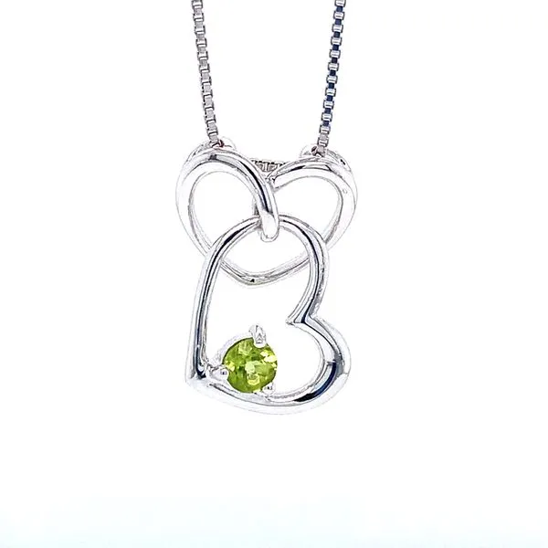 PERIDOT HEART NECKLACE Miller's Fine Jewelers Moses Lake, WA