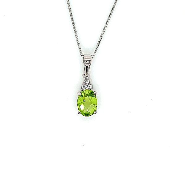 SILVER PERIDOT NECKLACE Miller's Fine Jewelers Moses Lake, WA