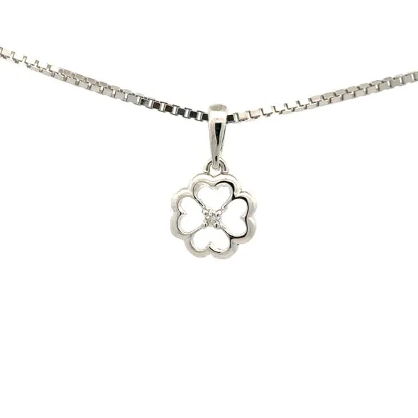 SILVER CLOVER NECKLACE Miller's Fine Jewelers Moses Lake, WA