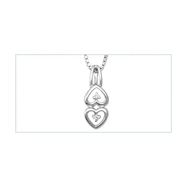 DOUBLE HEART NECKLACE Miller's Fine Jewelers Moses Lake, WA