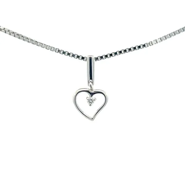 SILVER HEART NECKLACE Miller's Fine Jewelers Moses Lake, WA