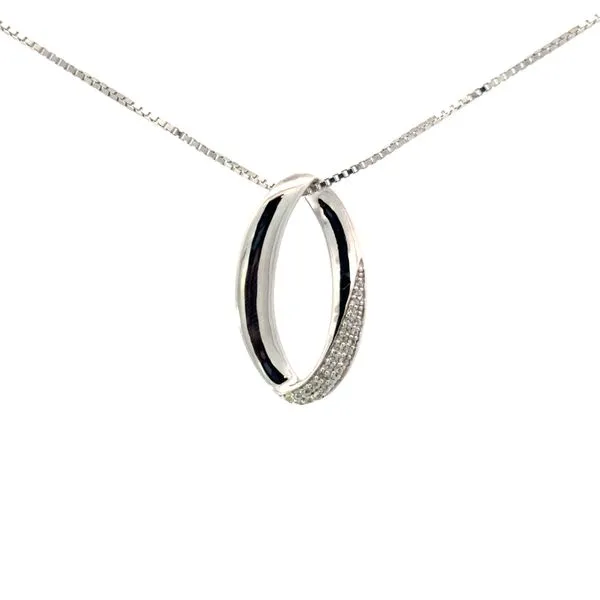SILVER OVAL NECKLACE Miller's Fine Jewelers Moses Lake, WA