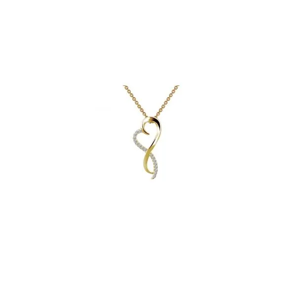 GOLD PLATED HEART NECKLACE Miller's Fine Jewelers Moses Lake, WA