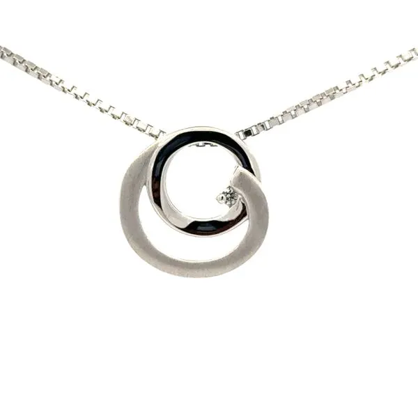 SILVER DOUBLE LOOP NECKLACE Miller's Fine Jewelers Moses Lake, WA
