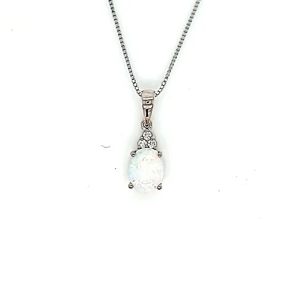 OVAL OPAL NECKLACE Miller's Fine Jewelers Moses Lake, WA