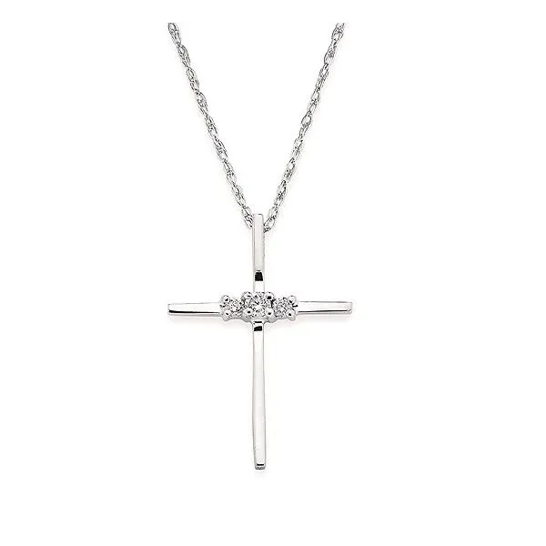 SILVER CROSS NECKLACE Miller's Fine Jewelers Moses Lake, WA