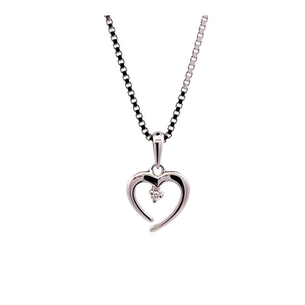 SILVER HEART NECKLACE Miller's Fine Jewelers Moses Lake, WA