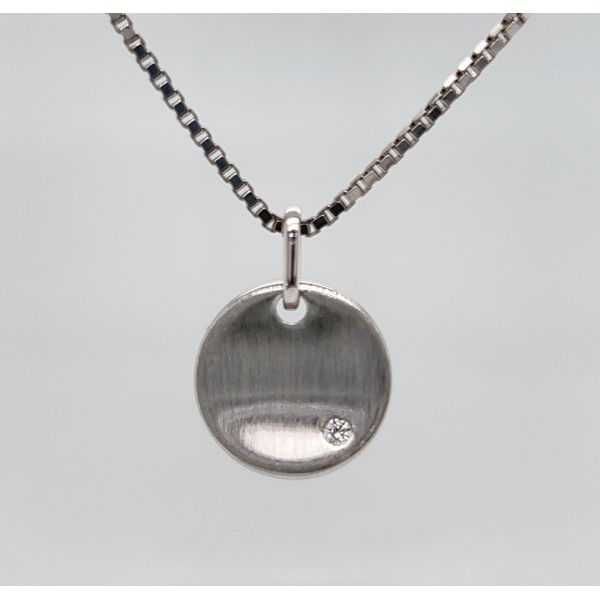 SILVER DISC NECKLACE Miller's Fine Jewelers Moses Lake, WA