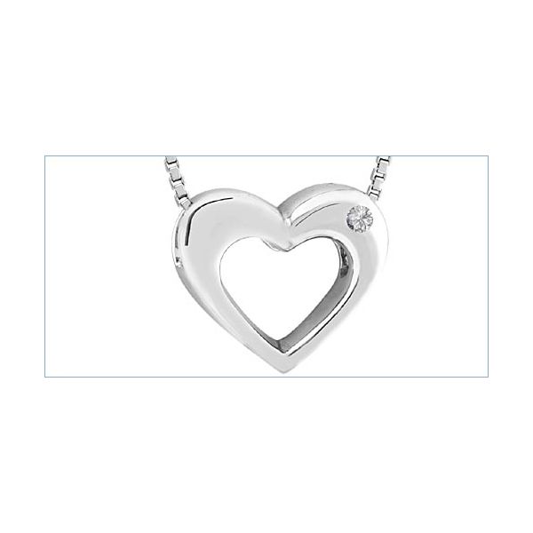 SILVER HEART NECKLACE Miller's Fine Jewelers Moses Lake, WA