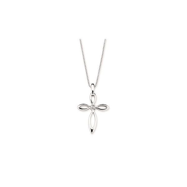 SILVER CROSS NECKLACE Miller's Fine Jewelers Moses Lake, WA
