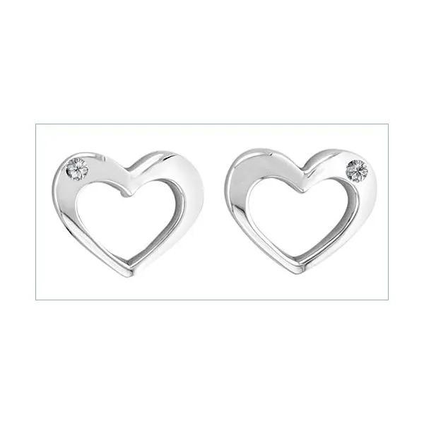 SILVER HEART EARRINGS Miller's Fine Jewelers Moses Lake, WA