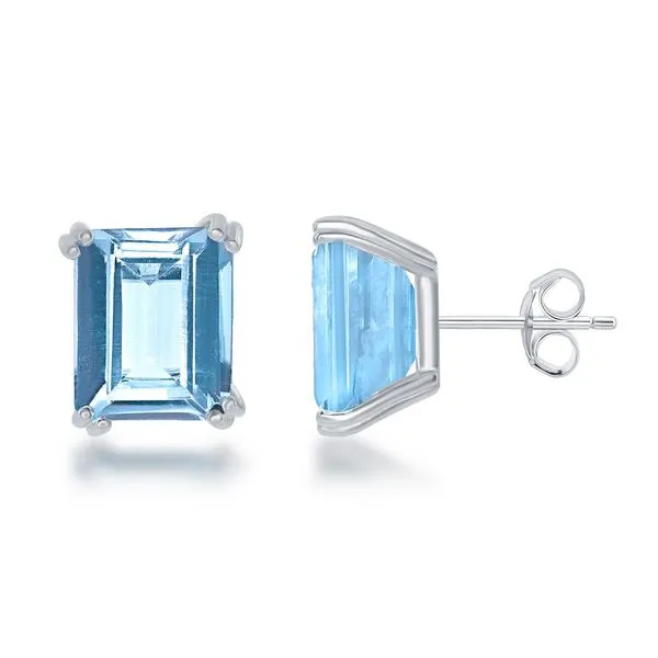 BLUE TOPAZ STUDS Miller's Fine Jewelers Moses Lake, WA