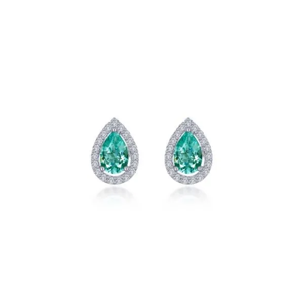 TEAL SAPPHIRE STUDS Miller's Fine Jewelers Moses Lake, WA
