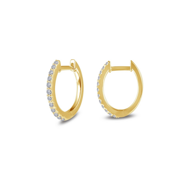 GOLD PLATED CZ HOOPS Miller's Fine Jewelers Moses Lake, WA