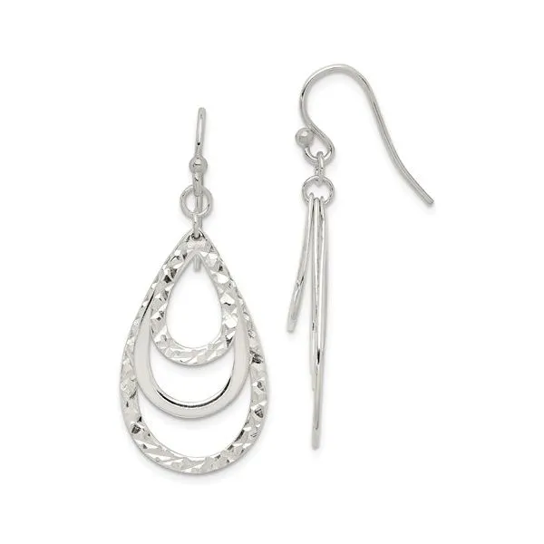 SILVER TEAR DROP DANGLES Miller's Fine Jewelers Moses Lake, WA