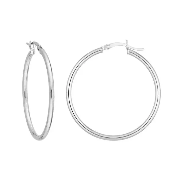 SILVER HOOPS Miller's Fine Jewelers Moses Lake, WA