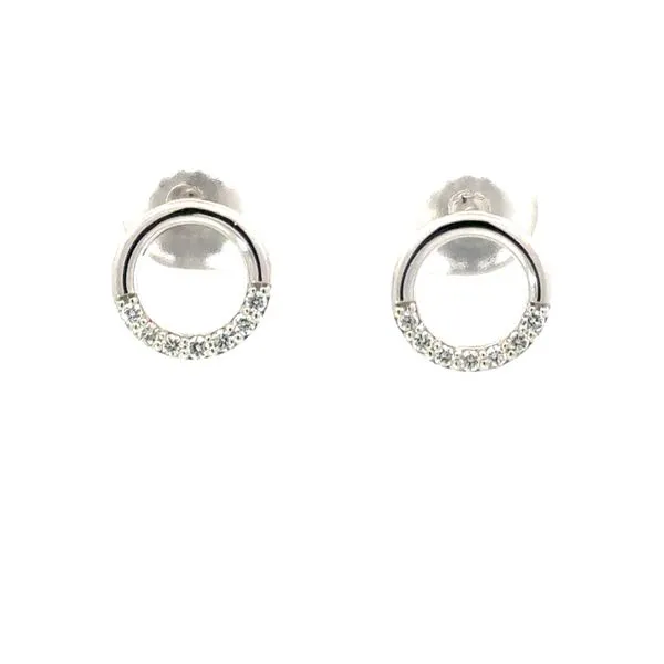SILVER CIRCLE EARRINGS Miller's Fine Jewelers Moses Lake, WA